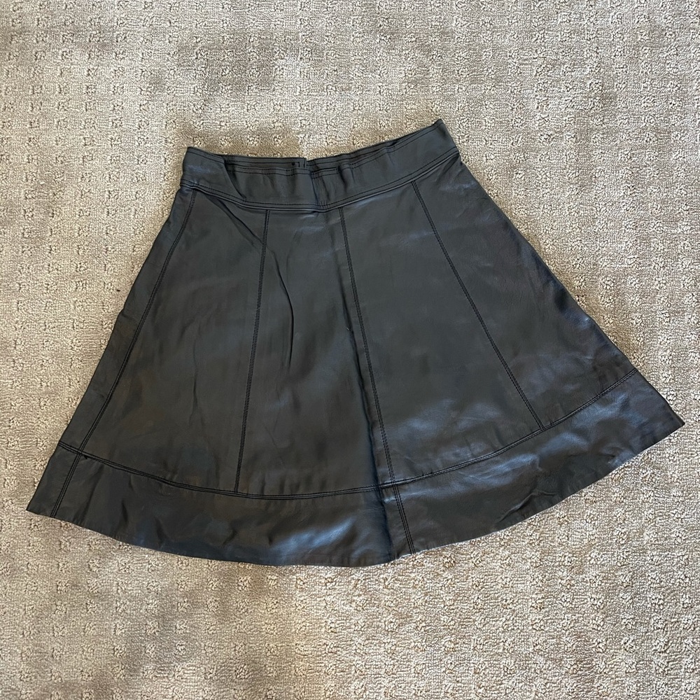 Bebe pleather skirt